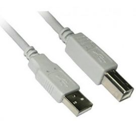 Cable USB V 2.0 BROBOTIX 1501344, 5 m, Gris