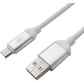 Cable USB 2.0 a Micro 2.0 BROBOTIX 161208BUSB, Micro USB, Color blanco