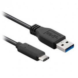 CABLE USB V3.0 TIPO "C" A TIPO "A" - 1.8 M BROBOTIX 171218, Macho/Macho, 1, 8 m, Negro