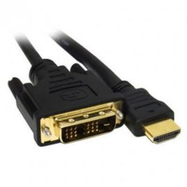 Cable HDMI BROBOTIX 171847, .90 M, HDMO, DVI-D, MACHO, Negro
