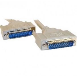 Cable Serial DB25 BROBOTIX 388470, 3 m, Gris, DB25, DB25, Macho/Macho