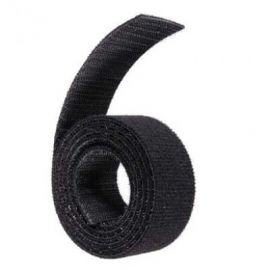 VELCRO ROLLO BLISTER 2CMS ANCHO/ 1MTS LARGO BROBOTIX 453424, NEGRO