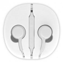 AUDÍFONO AISLADOR BROBOTIX 611288-3, Color blanco, 3.5 mm, 1 m