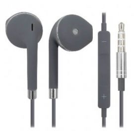 AUDÍFONO AISLADOR DE RUIDO PARA IPHONE BROBOTIX 764625, Gris, Alámbrico, 3.5 mm, Smarthphone, 1.15 m