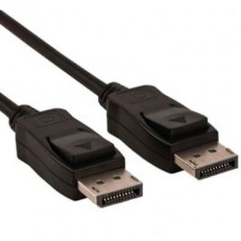 Cable Displaypost BROBOTIX 777013, 3 m, DisplayPort, DisplayPort, Negro, Macho/Macho