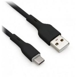 Cable Lightning BROBOTIX 963158, USB V2.0., Lightning, Negro, 1m