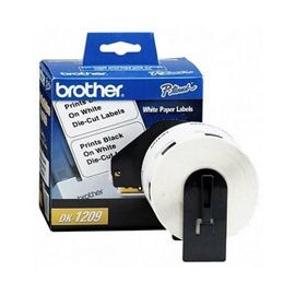 Etiquetas BROTHER DK1209Color blanco