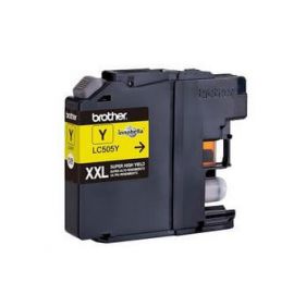Cartucho de Tinta Brother Lc505Y Amarillo para Super Alto Rendimiento de 1300 Impresiones