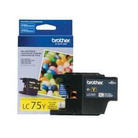 Cartucho BROTHER LC75YAmarillo, Inyección de tinta