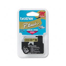 Brother M831 etiqueta de impresora Oro M
