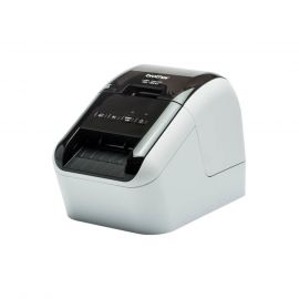 Impresora de Etiquetas Brother Ql800, Conexión USB, Cintas de 12 mm hasta 62 Mm, Impresión de Codigos de Barras, 93 Etiquetas Por Minutos, Corte Automático