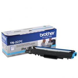 Tóner BROTHER TN227C, Laser, Negro, 2300 páginas, Cian, HL-L3210CW, HL-L3230CDW, HL-L3270CDW, HL-L3290CDW, MFC-L3710CW, MFC-L3750CDW, MFC-L3770CDW