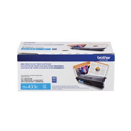 Toner Brother Cyan Tn433C para Rendimiento de 4000 Paginas al 5 Por Ciento de Cobertura