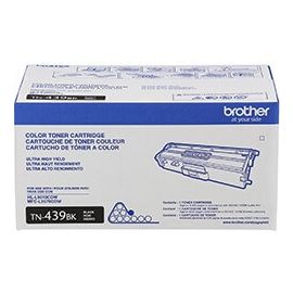 Toner Brother Negro Tn439Bk Alto Rendimiento de 9000 Paginas al 5 Por Ciento de Cobertura