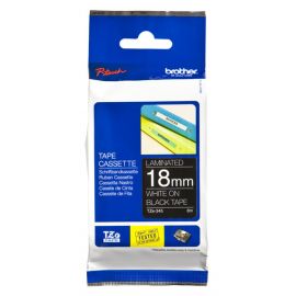Brother TZe-345 cinta para impresora de etiquetas Blanco sobre negro