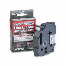 Cinta BROTHER TZES941TZ, Negro sobre Plata