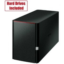 Nas 2 Bahías Linkstation 220D Series Soho, 4Tb (Incluye 2 Hdd De 2Tb) Raid 0/1, Sistema De Almacenamiento En Red Rj-45 Gigabit, Usb 2.0, Compatible Con Windows10 y Windows Server, Incluye Nasnavigator2 Novabackup