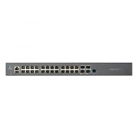Switch cnMatrix EX2028 capa 3 de 28 puertos (24 Ethernet Gigabit, 4 SFP+) administración desde la Nube (MX-EX2028XXA-U)