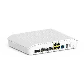 Router/Firewall NSE3000 / 2 puertos WAN Gigabit + 2 SFP combo / 4 puertos LAN Gigabit / Gestión Unificada de Amenazadas / Administración desde la Nube con cnMaestro / Hasta 300 dispositivos