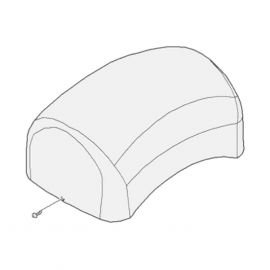 Refacción / Tapa superior para barrera GARD 4