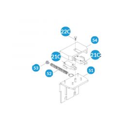 Refaccion / Final de carrera / Serie BX de CAME / Conjunto de switches