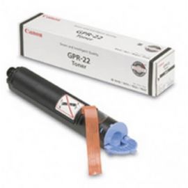 Cartucho tóner CANON GPR-22Negro, Laser, Negro, Color blanco
