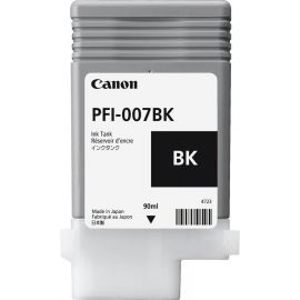Canon Ink Tank Pfi-007Bk Dye Black Ink Tank 90Ml
