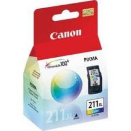 Cartucho CANON CL-211 XL CLRColor blanco, Inyección de tinta