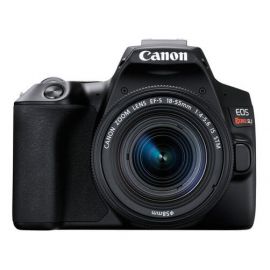 Cámara Canon EOS Rebel Sl3 con Lente EF-S 18-55mm IS STM 24.1 Mp, LCD 3 Plg.Tactil, WiFi, Bluetooth