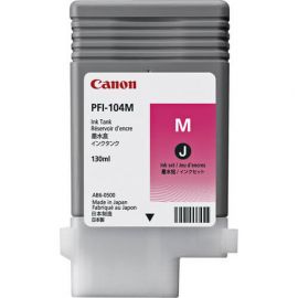 Tanque de tinta CANON PFI-104MMagenta, Inyección de tinta, Canon