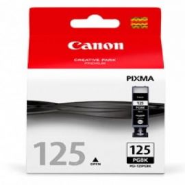 Cartucho CANON PGI-125 PGBKNegro, Inyección de tinta
