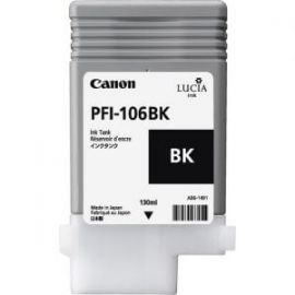 Tanque de tinta CANON PFI-106 BKNegro, Inyección de tinta, Ampolla