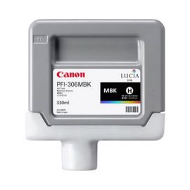 Tanque de tinta CANON PFI-306 MBKNegro, Inyección de tinta, Ampolla