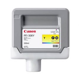 Tanque de tinta CANON PFI-306YAmarillo, Inyección de tinta, Ampolla