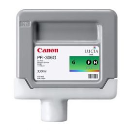 Tanque de tinta CANON PFI-306 GVerde, Inyección de tinta, Ampolla
