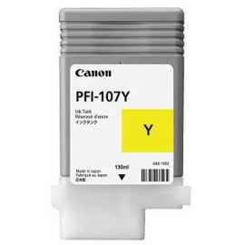 Tanque De Tinta Pfi 107Y Amarillo 130Ml Para Ipf 670 / 770