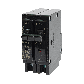 Interruptor Termomagnético Enchufable, Serie: B2Q, 2P, 20A, 240V (SKU:1002279)