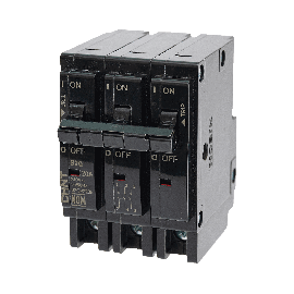 MCB - Interruptor Termomagnético Enchufable, Serie: B2Q, 3P, 40A, 240V  (SKU:1002299)