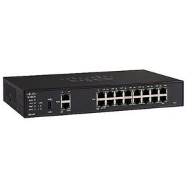 Router Cisco Smb Gigabit Ethernet con Funciónes de Firewall, 16X Rj-45, 3G/4G, Negro