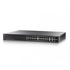 Switch CISCO SG350-28MP-K9-NANegro, 28
