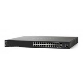 Switch CISCO SG350X-24-K9-NA, Negro, 32.5, 24