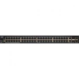 Switch Cisco Smb 48 Puertos 10/100/1000 PoE+ Budget de 740W, 4X 10 Gigabit Ethernet (2 X 10Gbase-T/SFP+ Combo + 2 X SFP+)