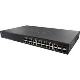 Switch CISCO SG550X-24-K9-NA - Negro, 24 puertos