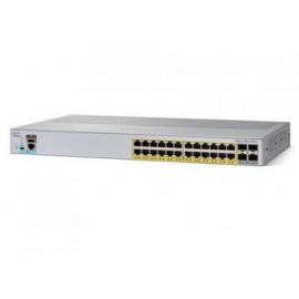 Switch 24 puertos CISCO C2960L-24PQ-LL, Gris, 24, RJ-45