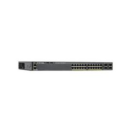 Cisco Switch Catalyst 2960-X 24 Gige Poe 370W, 2 X 10G Sfp+, Lan Base. Incluye Cable Cab-16Awg-Ac, El Smartnet Se Adquiere Por Separado.
