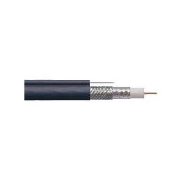 Cable Coaxial Condumex CaTV-59 Malla 60 al Conductor Ccs 20 AWG Negro Carrete 500 Mts