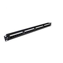 Panel de parcheo CONDUNETCarbono, Acero, Negro