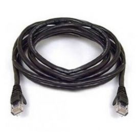 Cable de parcheo CONDUNET1 m, RJ-45, RJ-45, Macho/Macho, Negro