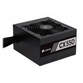 Fuente de poder CORSAIR CX550 550 Watts 80 PLUS, 100 - 240 V, 47 - 63 Hz, Negro, 550 W, PC