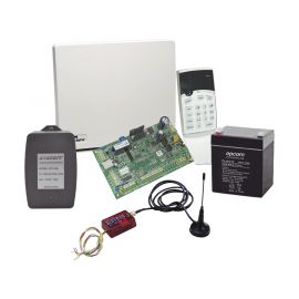 Kit de Alarma RUNNER8/16 con Comunicador 3G/4G MINI014GV2, Gabinete, Batería y Trasmformador